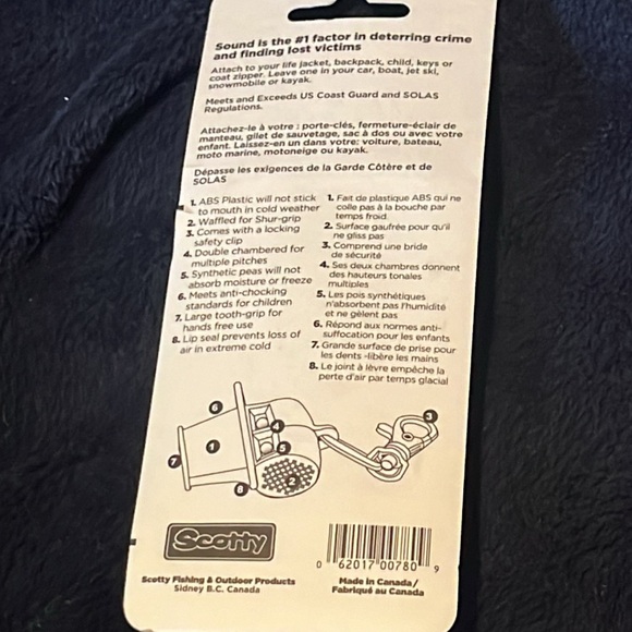 Scotty Safety Whistle - Picture 2 of 2